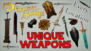 Unique Weapons Guide Every Location  Demons Souls Remake PS5 [upl. by Trager]