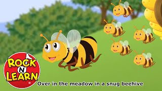 Over in the Meadow with lyrics  Song for Kids [upl. by Ahsener628]