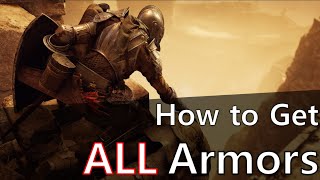 Demons Souls Remake How to get ALL Armors [upl. by Mila]