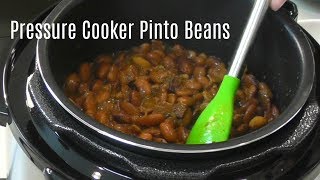 Pressure Cooker Pinto Beans  No Soak Quick Cook Beans  Cosori 2 Quart Electric Pressure Cooker [upl. by Lleirbag]