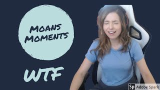 Pokimane Moans moments Thicc Twitch Streamers new 2020 [upl. by Anawot]