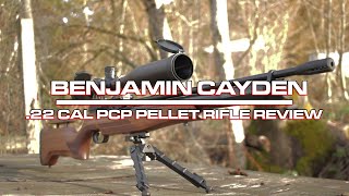 Benjamin Cayden 22 PCP Pellet Rifle Review [upl. by Weslee]