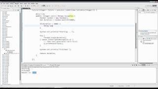 Advanced Java Multithreading Part 13  Callable and Future [upl. by Anael]