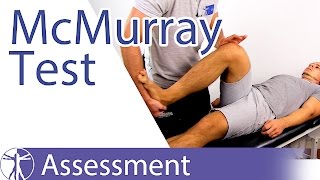 McMurray Test  Meniscus Damage [upl. by Irim]