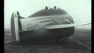 1933 Voli sperimentali aeroplano Stipa Caproni [upl. by Acirema]