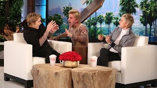 Ellen Scares Justin Bieber [upl. by Wilfred]