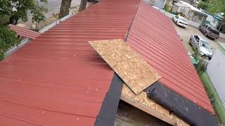 Pitched Roof on a Mobile Home [upl. by Karney]