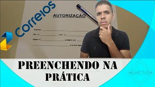 Aprenda como preencher autorização dos correios agora  TecElmo [upl. by Eyla692]