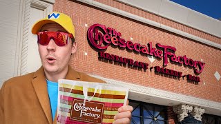 I Ate Nothing But Cheesecake Factory for 3 Days [upl. by Bergwall430]