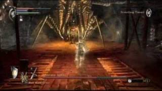 Demons Souls Walkthrough  Armoured Spider Boss Fight [upl. by Aneela922]