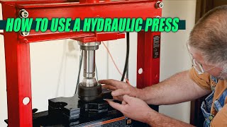 How To Use A Hydraulic Press The Right Way [upl. by Barb]