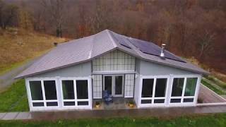 Callicoon Center Custom Shipping Container House [upl. by Ativak]