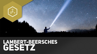 Das LambertBeersche Gesetz [upl. by Latea]