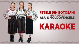 Fetele din Botoșani  Așas moldovencele KARAOKE [upl. by Roseanne943]