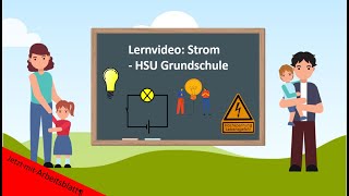 Lernvideo Strom 💡  HSU Grundschule [upl. by Yrebmik741]