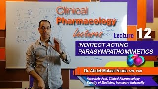 Autonomic Pharmacology Ar  Lec 12  Indirect parasympathomimetics [upl. by Milt]