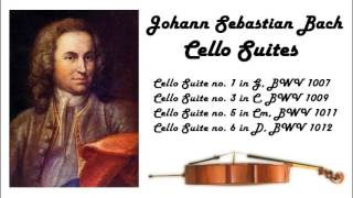 Johann Sebastian Bach  Cello suites in 432 Hz great for reading or studying [upl. by Lidaa]