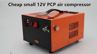 2022 Small 12V PCP pcp air rifles hunting compressor review 2021  MaryTOPA [upl. by Eadahc]