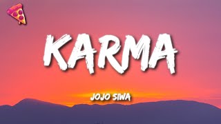 JoJo Siwa  Karma Lyrics [upl. by Hazlett]