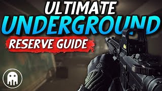 ULTIMATE Underground Reserve Map Guide  Escape From Tarkov [upl. by Onyx]