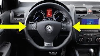 TUTORIAL Cum demontezi  desfaci volanul la VW Golf 5 Jetta in 2 pasi simpli [upl. by Haim659]