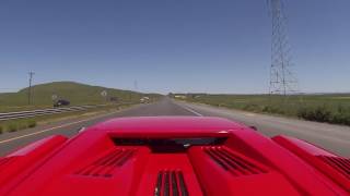 Lamborghini Countach Acceleration [upl. by Sharlene]