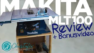 Makita MLT100 review  bonus how to make an easy mobile station [upl. by Ityak]