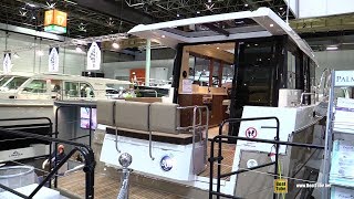 2019 Delphia Escape 1150 Voyage Motor Yacht  Walkaround  2019 Boot Dusseldorf [upl. by Airamana]