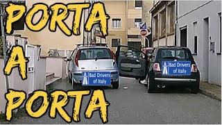 BAD DRIVERS OF ITALY dashcam compilation 0113  PORTA A PORTA [upl. by Edholm]