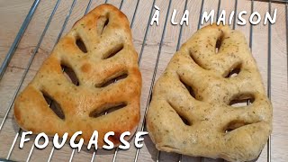 RECETTE FOUGASSE à la maison [upl. by Nilak]