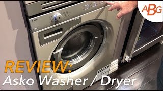 ASKO LAUNDRY REVIEW  W6424 and T754 [upl. by Aiuoqes]