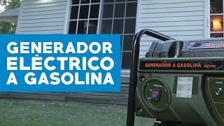 Cómo usar un generador eléctrico [upl. by Adnilev656]