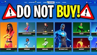 Why You Shouldnt Buy The Superhero Skins In Fortnite [upl. by Annovaj]