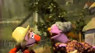 Classic Sesame Street  Song quotTheres a Hole in the Bucketquot [upl. by Llednahs]