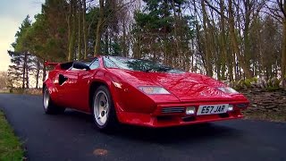 Lamborghini Countach Supercar  James Mays Cars Of The People  BBC Brit [upl. by Sined]